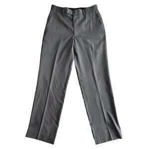 J. Ferrar Dress Pants Men's Size 32x32 Gray Chalk Stripe Modern Fit